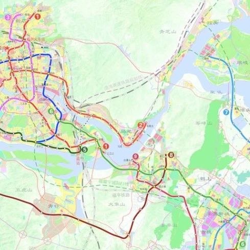 福州地铁线路大变化!已有线路延伸!将新建多条线路!