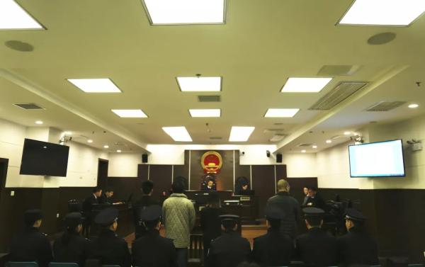 庭审现场。 天心区人民法院微信公众号 图