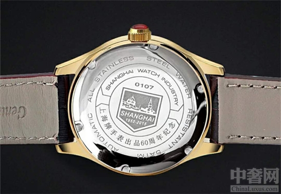 上海牌60周年纪念款腕表 处处彰显奢华气质