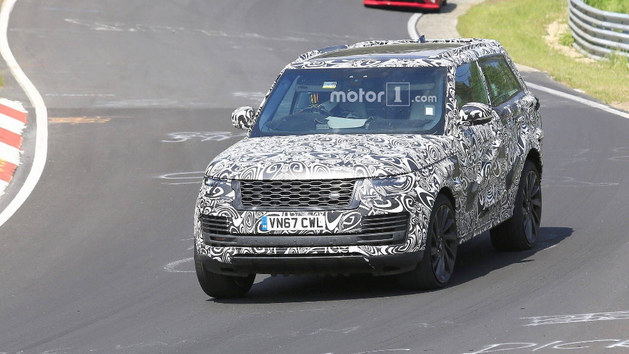 路虎揽胜SV Coupe谍照 将仅限量999台