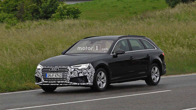 曝奥迪新款A4 Avant谍照 外观小幅调整