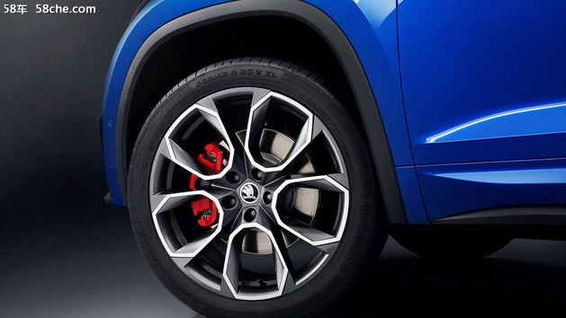 斯柯达柯迪亚克RS最新预告图 巴黎亮相