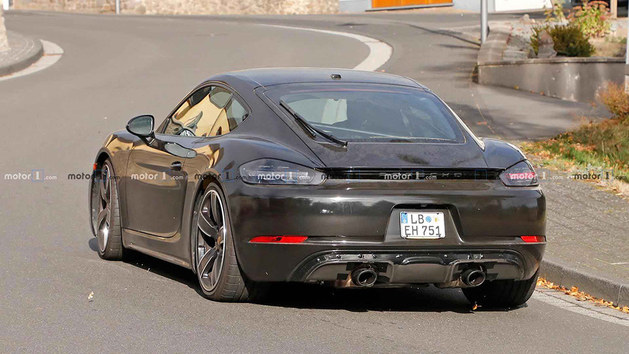 保时捷718 Cayman T谍照 或2019年亮相