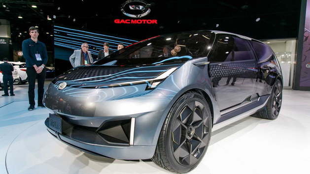 广汽传祺ENTRANZE概念车 北美车展亮相