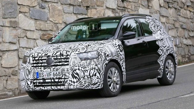 大众T-Cross量产版谍照曝光 或年内发布