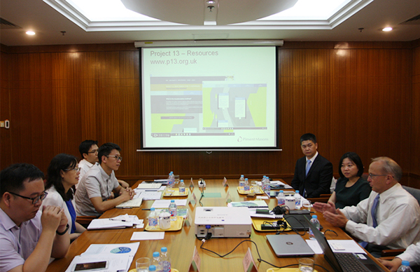 法规司主要负责同志会见英国品诚梅森律师事务