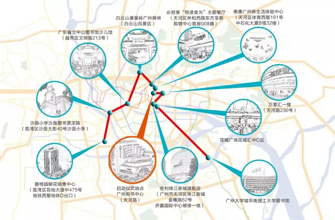 下周二启动！1000本免费图书等你来寻 十大藏书点提前揭晓→