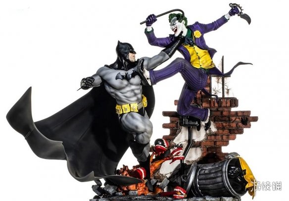 巴西厂牌开启蝙蝠侠VS小丑雕像预售 1/6还原细节考究