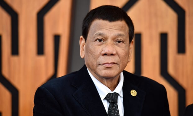 菲律宾总统杜特尔特（图：《卫报》）