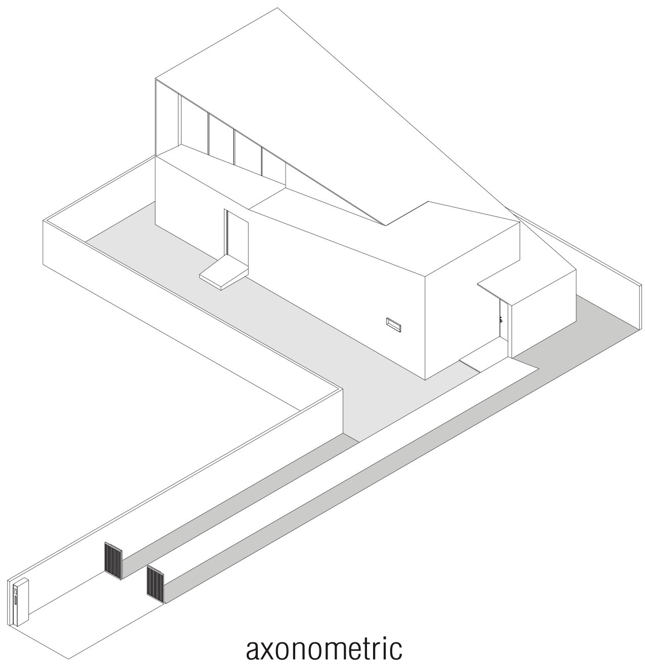拓扑折叠 现代建筑中的类镜像住宅
