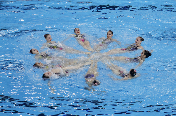 英东杯2018全国花样游泳冠军赛暨FINA花样游