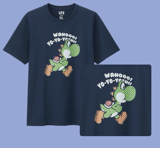 优衣库X任天堂推出马里奥印花体恤今日发售 好看又实惠