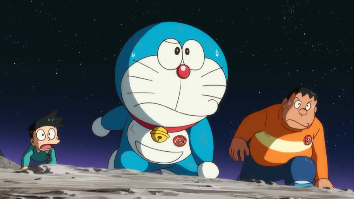 蓝胖子超人!新剧场版《哆啦A梦 大雄月面探查记》最新预告放出