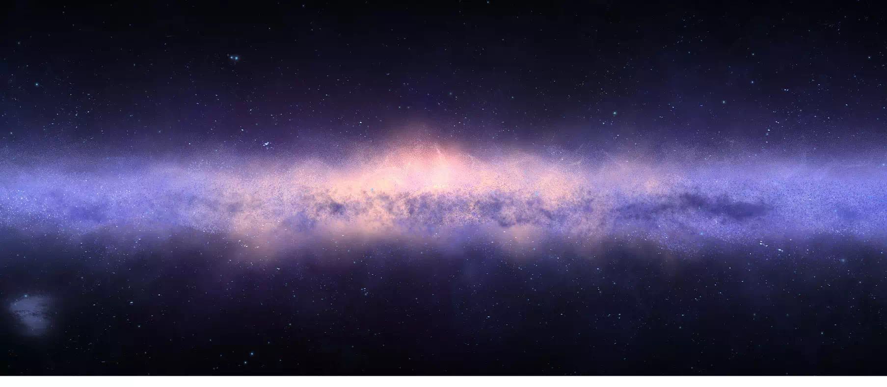 △包含20萬顆星星的南半球星空?qǐng)D（SKA射電望遠(yuǎn)鏡拍攝）