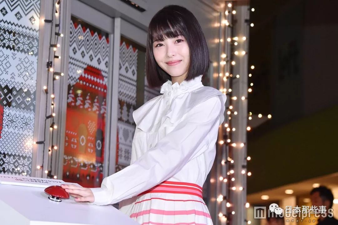 2018日本圣诞点灯式 谁的造型最美