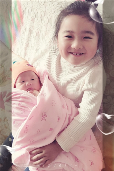 有一种幸福,叫家有两宝!