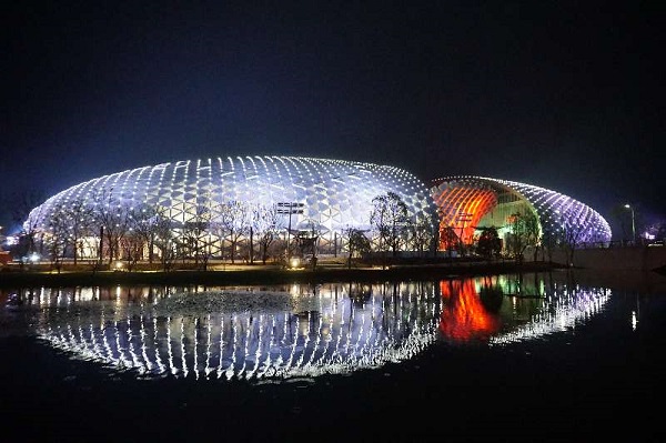 凤舞九天"为设计理念,球形屋面造型是项目点睛之笔 上海建工五建集团