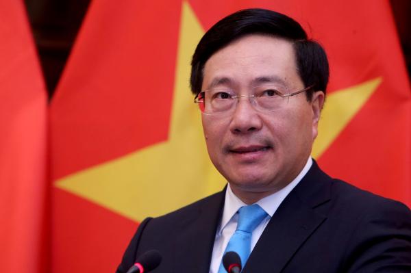 越南副總理兼外長範平明 視覺中國 資料