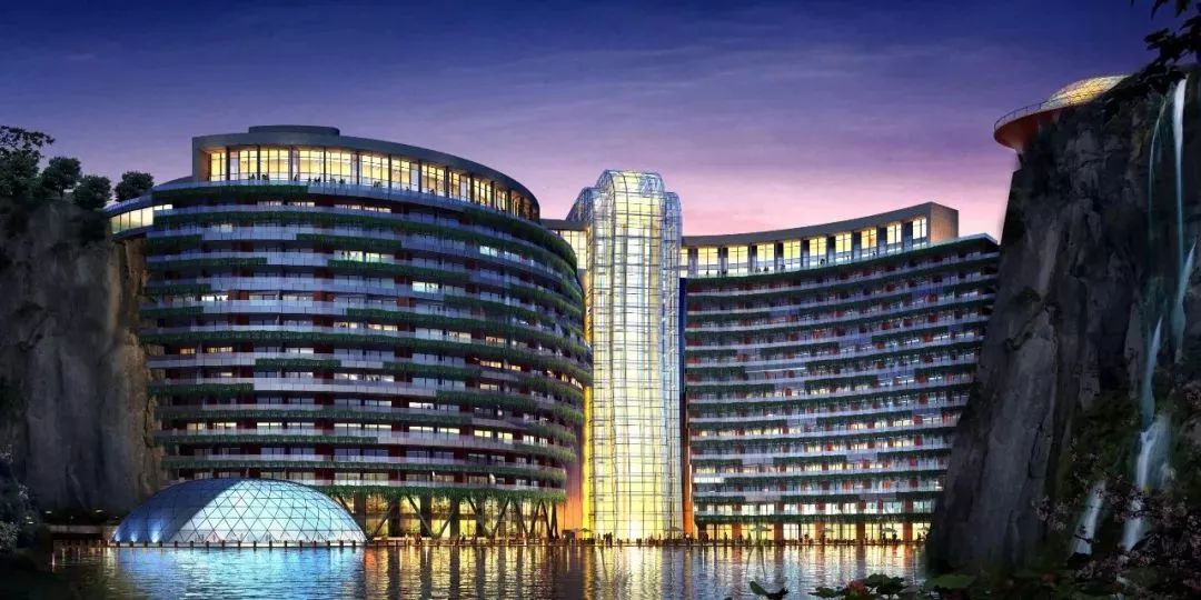 疯狂又浪漫!中国这座"地下16层五星级酒店"震惊全球!