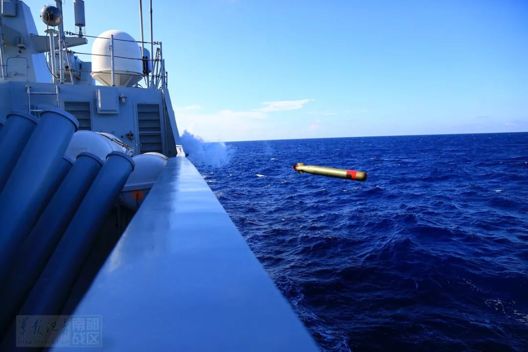 战斗警报!南部战区海军某护卫舰支队奔赴