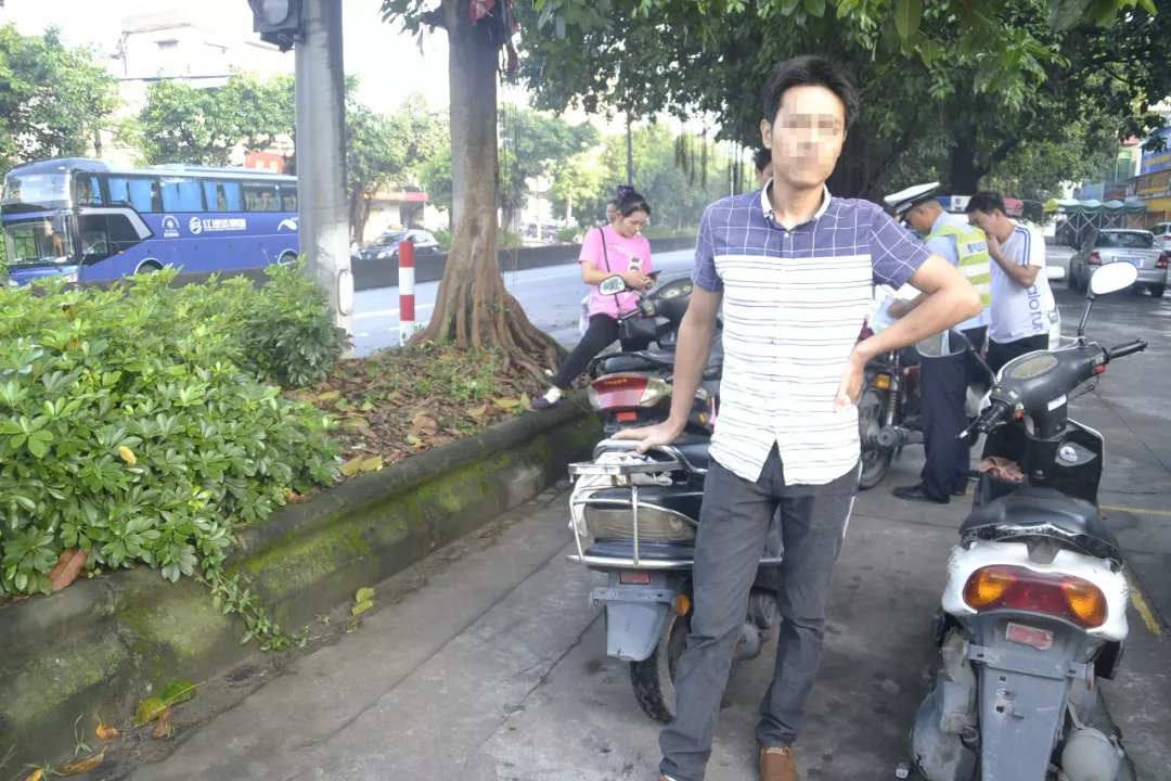 骑摩托、电动车的速看!江门要严查!小心被扣1