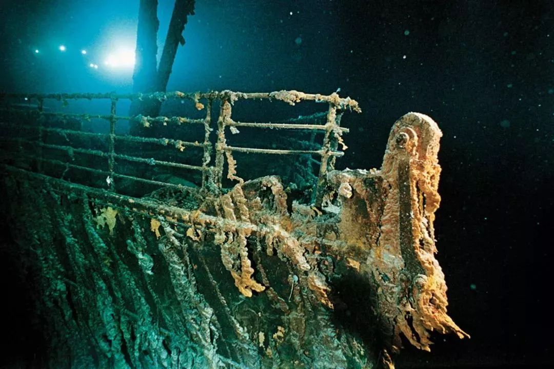 海底发现泰坦尼克号沉船