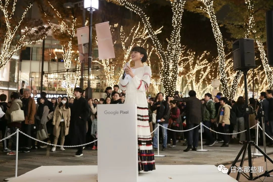 2018日本圣诞点灯式 谁的造型最美