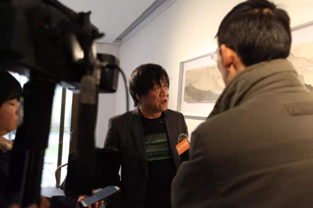 艺术动态丨他的水墨：沈勤作品展开幕