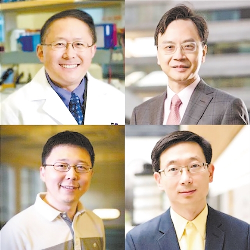 四名华人科学家获评 顶尖转化学者