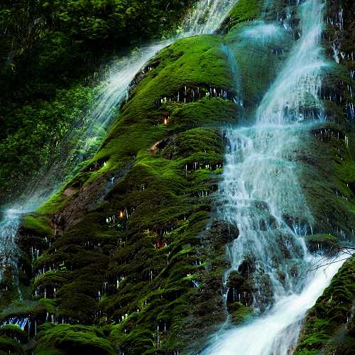 襄阳南漳香水河景区雄鹰瀑。摄影/余昝