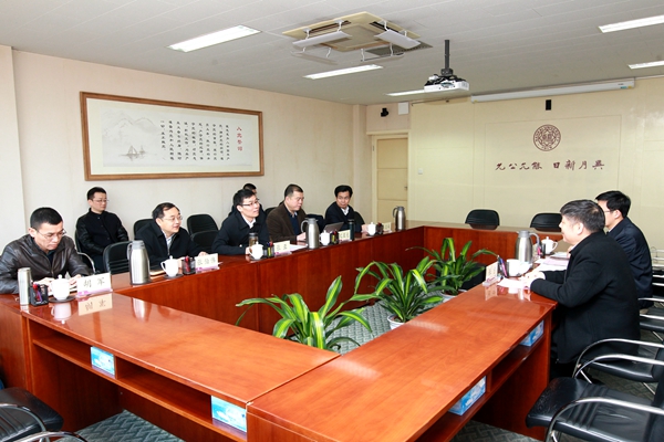 国家留学基金委管理委员会来我校调研