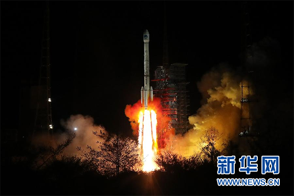 中国成功发射两颗北斗三号卫星 与此前6颗组网运行