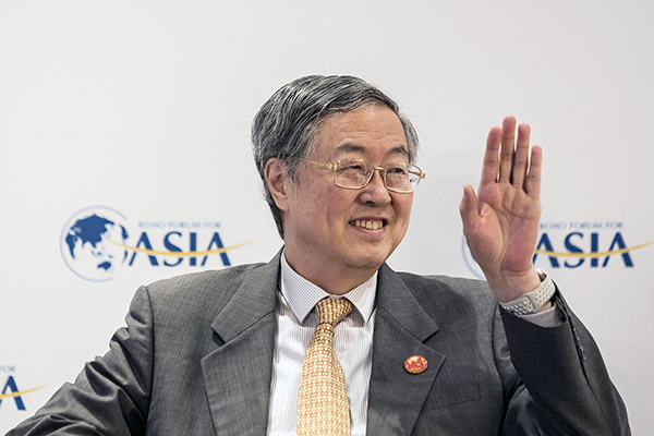 周小川参加2017年的博鳌论坛。视觉中国 资料