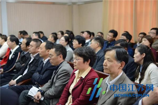 淮安清江浦区机关单位一把手齐聚法庭上党课