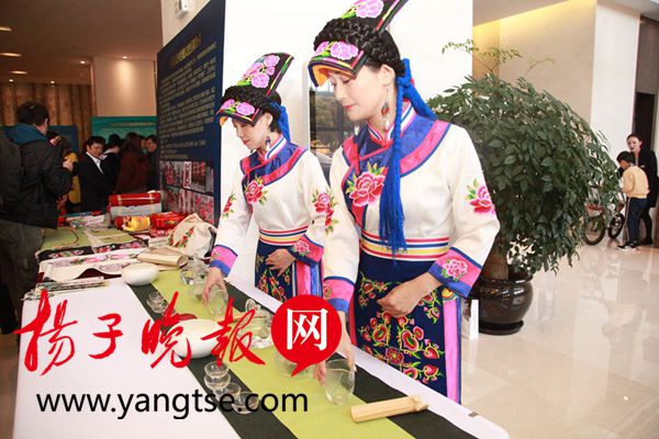 陕西宁强200余种氐羌特产亮相南通