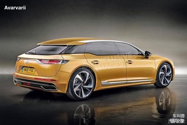 以德系和日系为对手！DS全新旗舰车型DS 8假想图曝光