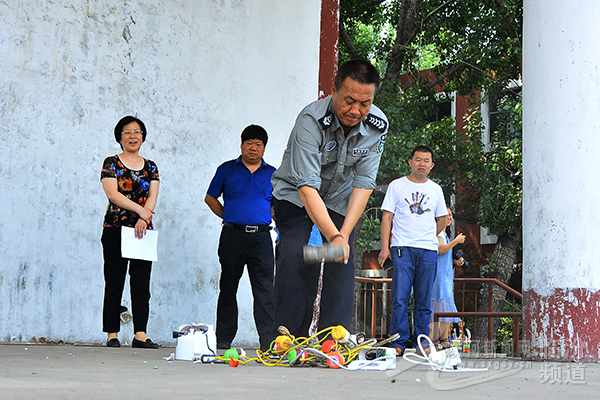山西管理职业学院举行2018年消防应急疏散演