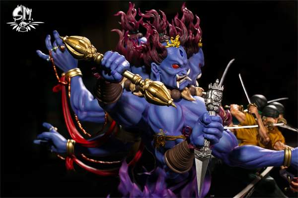 《海贼王》索隆鬼气九刀流雕像 威武霸气,酷炫