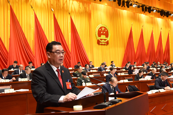 #地方两会#百色中院工作报告获人大全票通过