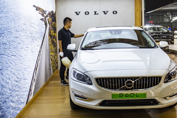 资料图片:沃尔沃汽车。(视觉中国)