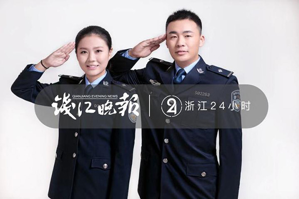 周炳烨是名刑警,妻子也是警察。