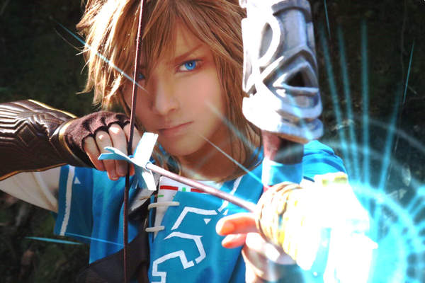 日本小哥哥Cos《荒野之息》林克 这个古代兵装帅炸天!