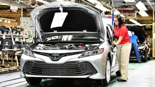 迎合市场趋势 丰田计划在美减产凯美瑞