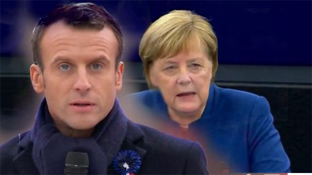 美欧离心?马克龙曾呼吁建立欧洲军 获默克