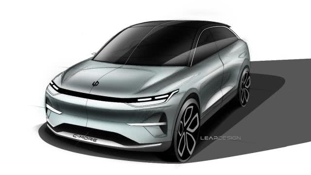 零跑发布全新概念车设计图 上海车展亮相