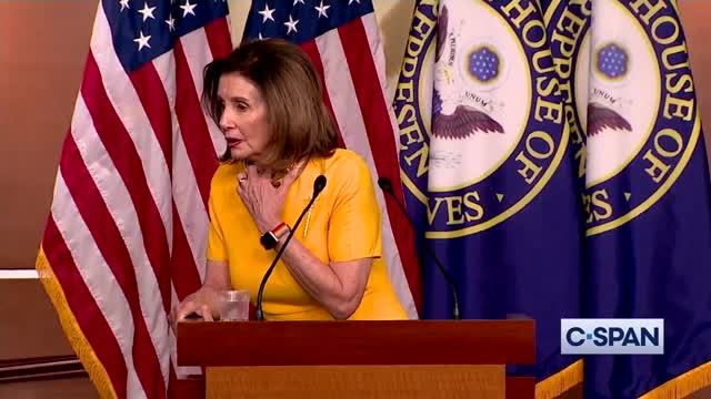 骂战再升级 佩洛西：特朗普就像鞋上沾满狗屎的