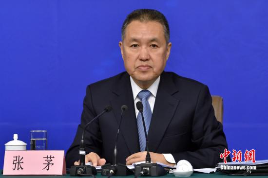 国家工商行政管理总局局长张茅。 中新社记者 金硕 摄