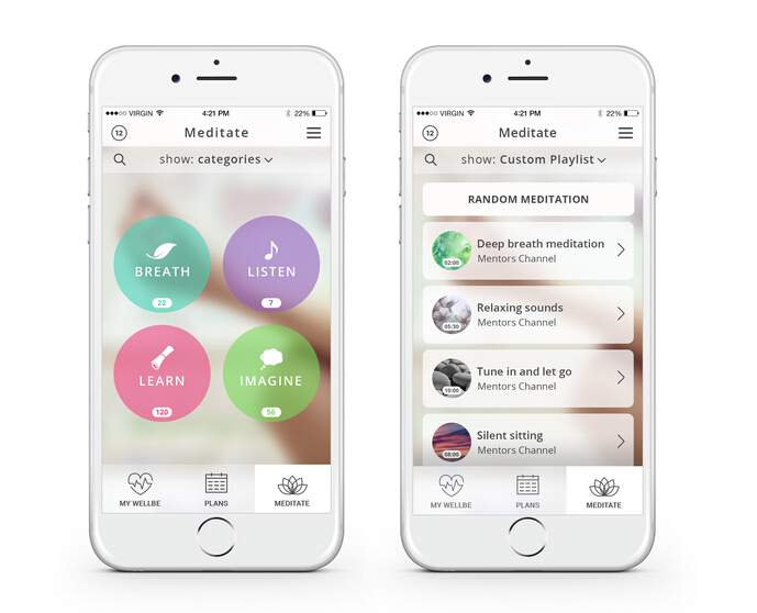职场管理情绪高手 防暴躁WellBe手环|手环|情绪