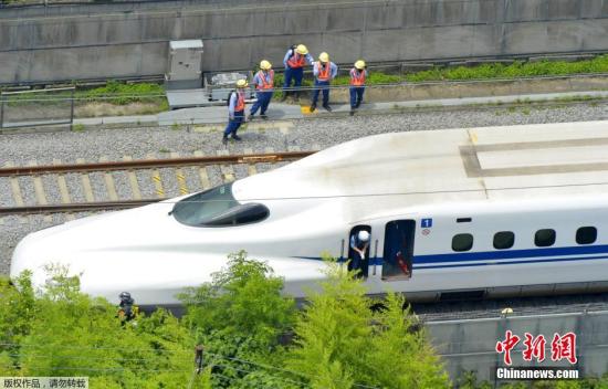 资料图:日本新干线列车。