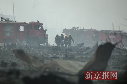 天津爆炸事件消防员素描:那些消防战士的生死